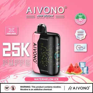 Aivono Aim Boom 25000 Disposable Vape Pen | 25000 Puffs | 28ml E-Liquid | 650mAh Battery | 10 Flavors