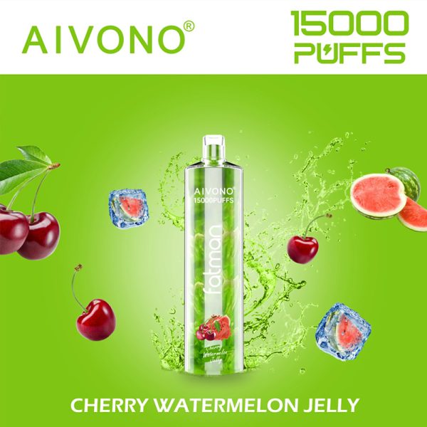 Aivono Fatman 15000 - 15,000 Puffs, 24ml E-liquid, Rechargeable Vape Pen - Image 3