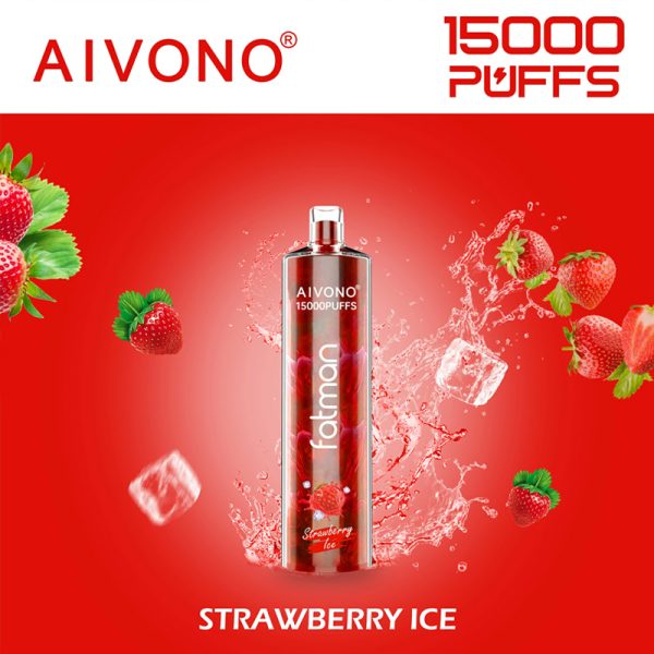 Aivono Fatman 15000 - 15,000 Puffs, 24ml E-liquid, Rechargeable Vape Pen - Image 6
