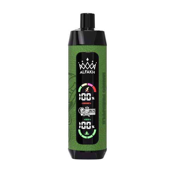 Alfakh Crownbar 20000 - Premium Electronic Cigarette with 20000+ Puffs and 12 Flavors - Image 6