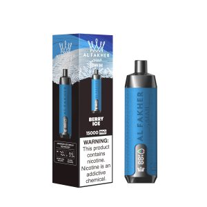 AlFakher Crown Bar 15000 - 15,000 Puffs Disposable Vape with 22ml E-liquid, 5% Nicotine, USB-C Rechargeable - Premium Vaping Experience