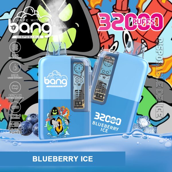 Bang 32000 - 32000 Puffs with 12 Flavors, 32ml E-liquid, 650mAh Battery & Type-C Charging - Image 5