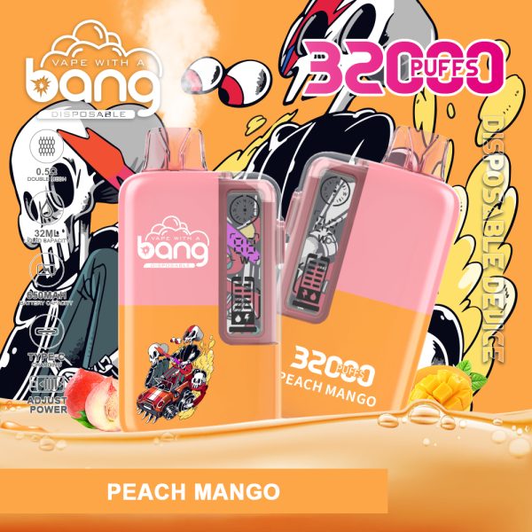 Bang 32000 - 32000 Puffs with 12 Flavors, 32ml E-liquid, 650mAh Battery & Type-C Charging - Image 3