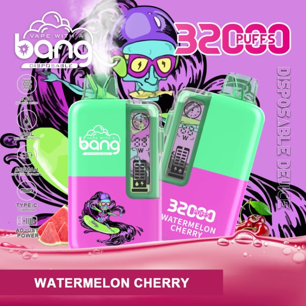 Bang 32000 - 32000 Puffs with 12 Flavors, 32ml E-liquid, 650mAh Battery & Type-C Charging - Image 4