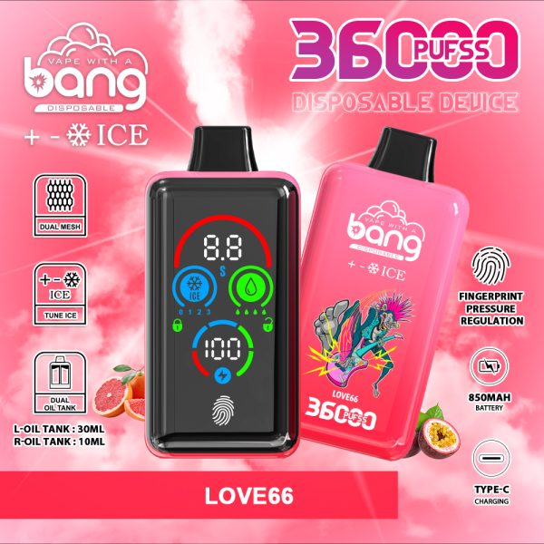 Bang 36000 Ice Blending - Adjustable Ice Level Vape with 36,000 Puffs - Image 6
