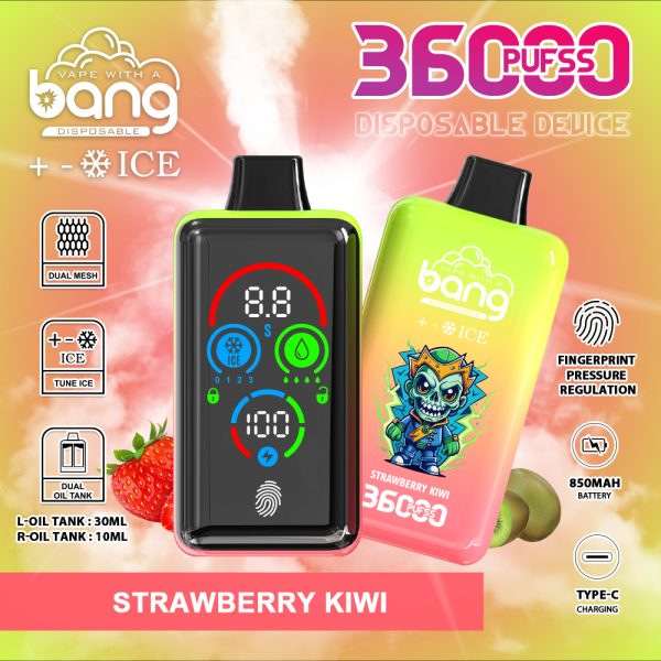 Bang 36000 Ice Blending - Adjustable Ice Level Vape with 36,000 Puffs - Image 4