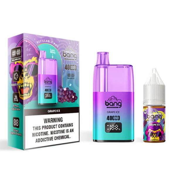 Bang 40000 Refillable E-Cigarette with 40,000 Puffs, 10ml E-liquid, 650mAh Battery, and 2% Nicotine - Open Refillable Design - Image 4