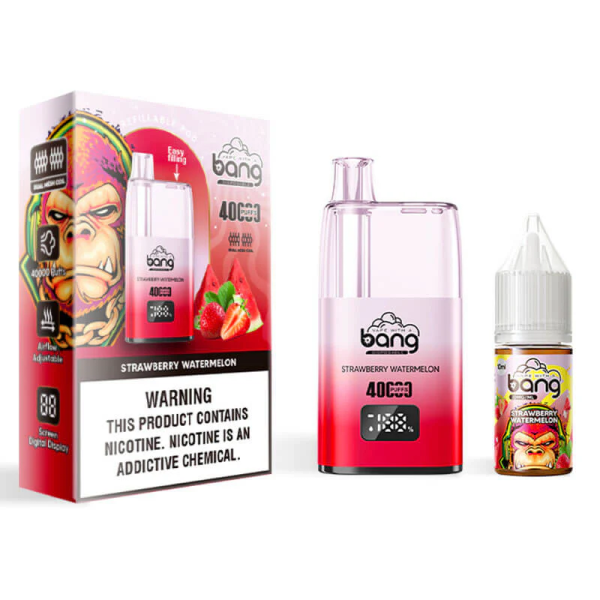 Bang 40000 Refillable E-Cigarette with 40,000 Puffs, 10ml E-liquid, 650mAh Battery, and 2% Nicotine - Open Refillable Design - Image 3