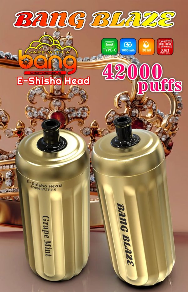 Bang Blaze 42000 Disposable Vape - 42,000 Puffs, 30mL, 12 Flavors, 0%/2%/3%/5% Nicotine - Image 2