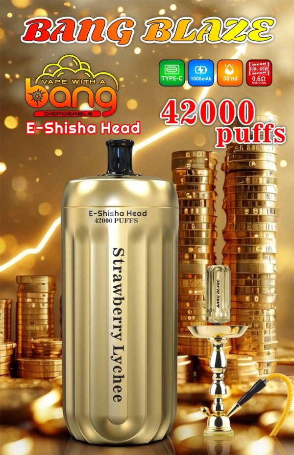Bang Blaze 42000 Disposable Vape - 42,000 Puffs, 30mL, 12 Flavors, 0%/2%/3%/5% Nicotine - Image 4