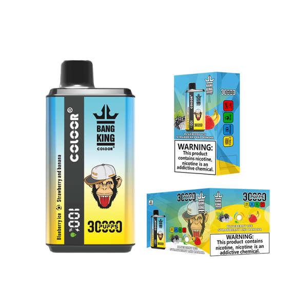 Bang King 30000 Double Flavor Disposable Vape Pen - 12 Flavors, 30000 Puffs, Rechargeable, Wholesale - Image 5