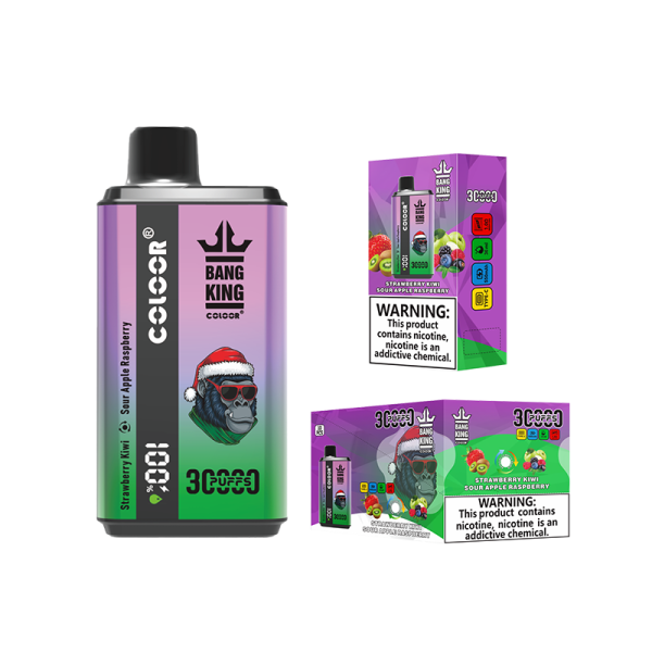 Bang King 30000 Double Flavor Disposable Vape Pen - 12 Flavors, 30000 Puffs, Rechargeable, Wholesale - Image 3