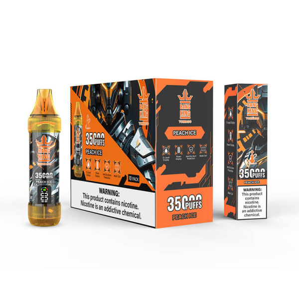 Bang King 35000 Puffs Dual Flavors Disposable Vape - 12 Flavors, 0% 2% 3% 5% Nicotine, 650mAh Battery - Image 6