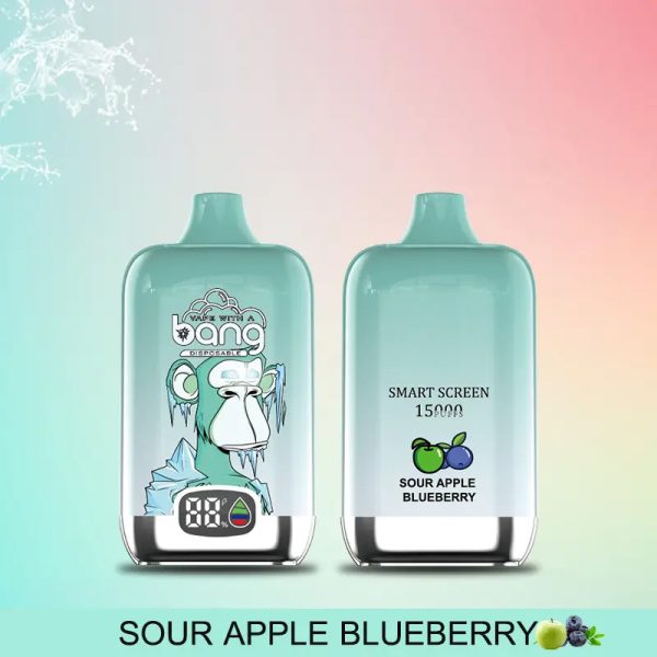 Bang Smart Screen 15000 Disposable Vape with 12 Flavors, 650mAh Battery, 25.0mL E-liquid, 15000 Puffs - Image 3