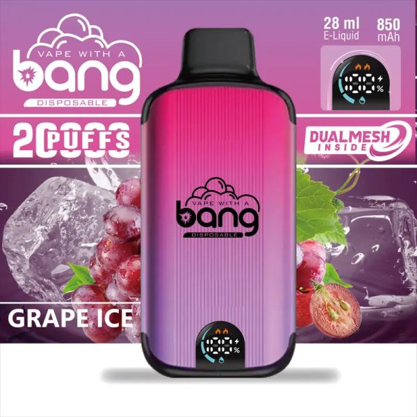 Bang Smart Screen 20000 - 20000 Puffs Disposable E-Cigarette with 12 Flavors - Image 6