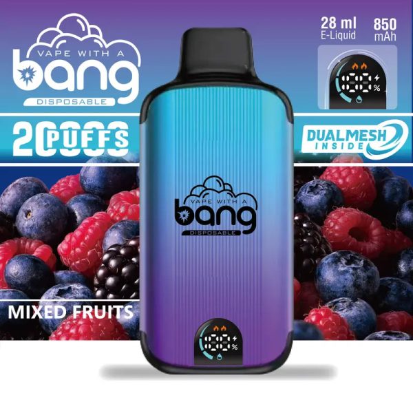 Bang Smart Screen 20000 - 20000 Puffs Disposable E-Cigarette with 12 Flavors