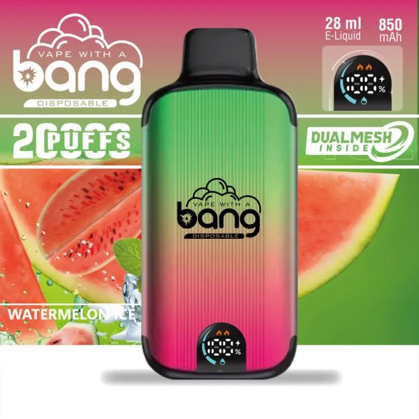 Bang Smart Screen 20000 - 20000 Puffs Disposable E-Cigarette with 12 Flavors - Image 3