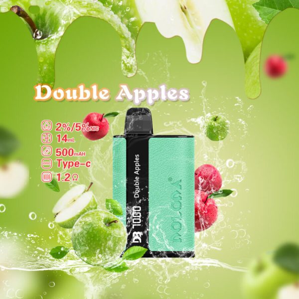Doloda DB 7000 Disposable Electronic Cigarette – 7000 Puffs, 8 Flavors, 14ML E-liquid, 500mAh Battery, Type-C Recharge