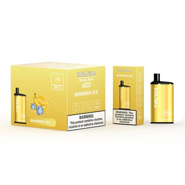 Doloda Extra Box 6000 Puffs 2% 5% Nicotine Rechargeable Disposable Vape Pod - Wholesale - Image 4