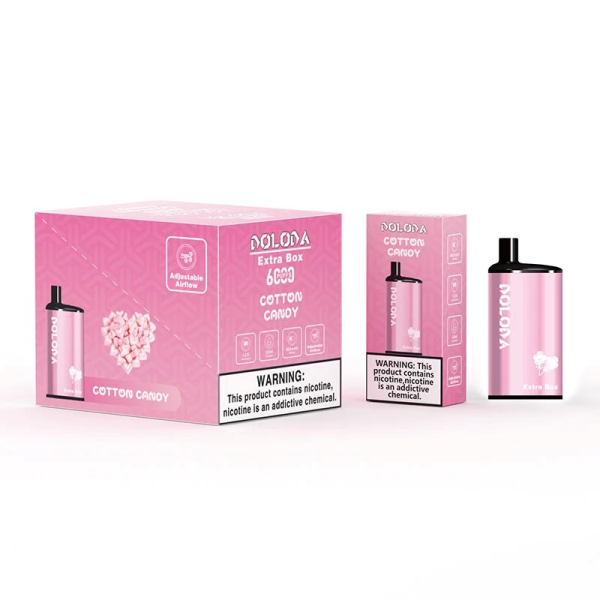 Doloda Extra Box 6000 Puffs 2% 5% Nicotine Rechargeable Disposable Vape Pod - Wholesale - Image 6