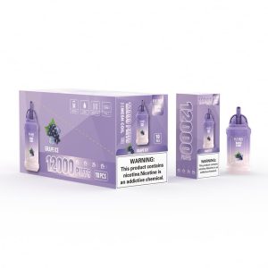 ELFBOX BK 12000 Puff Rechargeable Disposable Vape - 12000 Puffs, Mesh Coil, 23ml E-liquid