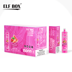ELFBOX LS15000 Disposable Vape - 15000 Puffs, Mesh Coil, Rechargeable with Type-C, Crystal Design