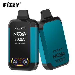FIZZY Nova 20000 Puffs Dual Mesh Rechargeable Disposable Vape Pen - 20000 Puffs, 15 Flavors, 28ML Liquid