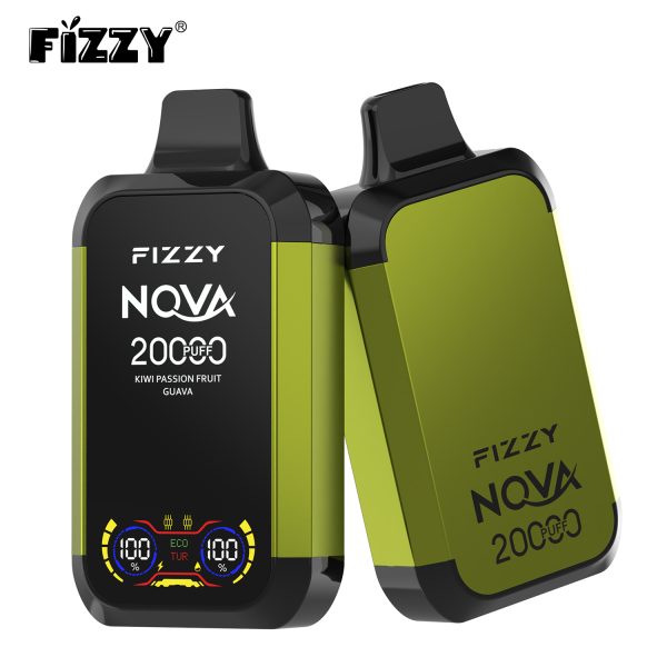 FIZZY Nova 20000 Puffs Dual Mesh Rechargeable Disposable Vape Pen - 20000 Puffs, 15 Flavors, 28ML Liquid - Image 2