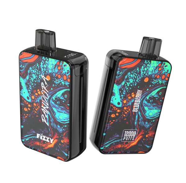 FIZZY Pandora 12000 Puffs 2% 5% Bulk Buy - Low Nicotine LCD Screen Rechargeable Disposable Vapes Pen Wholesale - Image 3