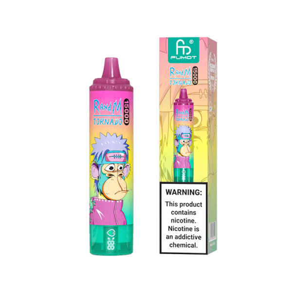 Fumot Digital Box 15000 Rechargeable Disposable Vape - 15000 Puffs, 25ML E-liquid, 47 Flavors - Image 6