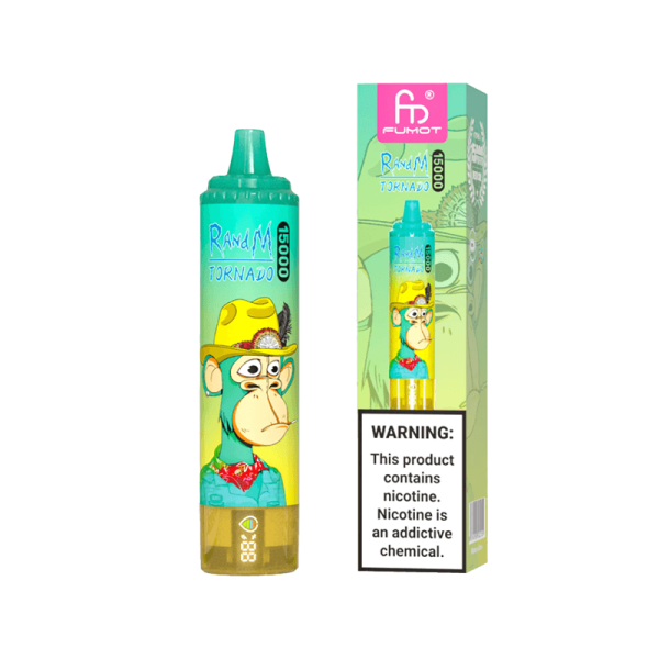 Fumot Digital Box 15000 Rechargeable Disposable Vape - 15000 Puffs, 25ML E-liquid, 47 Flavors - Image 2