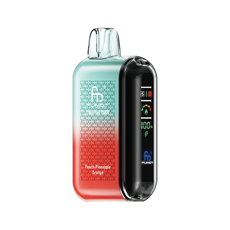Fumot Digital Box 20000 - Smart LED Screen Vape with Dual Mesh Coil, 20000 Puffs, 20ml E-liquid, 850mAh Battery, 2%/5% Nicotine