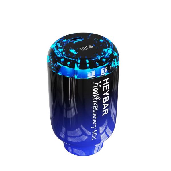 Heybar 30000 E-Hookah Head - 5% Nicotine, 30000 Puffs, 13 Flavors, Adjustable Airflow, Type-C, LED Lighting - Image 3