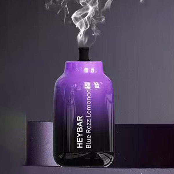 Heybar 30000 E-Hookah Head - 5% Nicotine, 30000 Puffs, 13 Flavors, Adjustable Airflow, Type-C, LED Lighting - Image 5