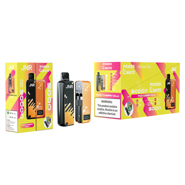 Jnr Power Mate 30000 - 30,000 Puffs, 5000mAh Battery, 10 Flavors, Dual Mesh Coil - Image 6