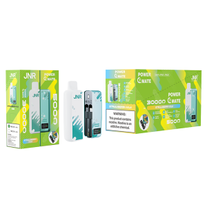 Jnr Power Mate 30000 - 30,000 Puffs, 5000mAh Battery, 10 Flavors, Dual Mesh Coil