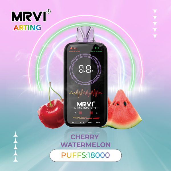 Mrvi Arting 18000 Puffs, Dual Mesh Coil, 4 Heating Modes, 26ml E-Liquid, 600mAh Battery, Child Lock - Premium Vaping Experience - Image 3