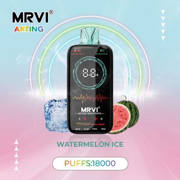 Mrvi Arting 18000 Puffs, Dual Mesh Coil, 4 Heating Modes, 26ml E-Liquid, 600mAh Battery, Child Lock - Premium Vaping Experience - Image 5