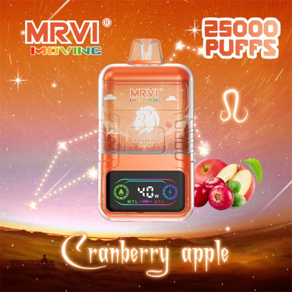 Mrvi Moving 25000 Puffs – 30ml E-Liquid Capacity, 1000mAh Battery, Dual Coil MTL & DTL Modes, Child Lock, Type-C Charging, 25000 Puffs - Image 5