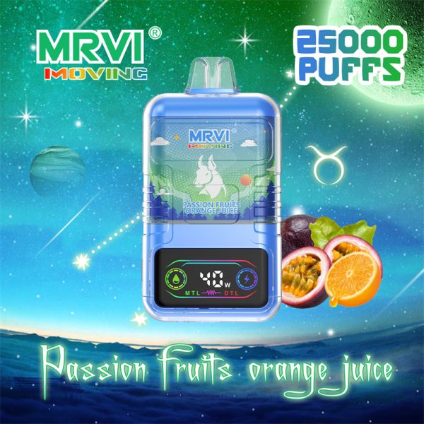 Mrvi Moving 25000 Puffs – 30ml E-Liquid Capacity, 1000mAh Battery, Dual Coil MTL & DTL Modes, Child Lock, Type-C Charging, 25000 Puffs - Image 4