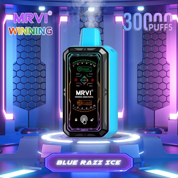 Mrvi Winning 30000 Disposable Electronic Cigarette - 30000 Puffs, 35ml E-Liquid, 800mAh Battery, USB-C Fast Charging - Image 3