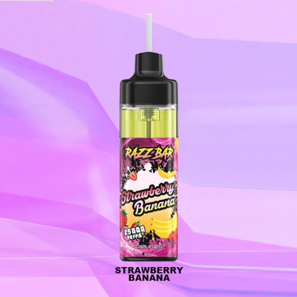 Razz Bar 25000 Puff 25K Vape - 25000 Puffs, Rechargeable, 16 Flavors - Image 4