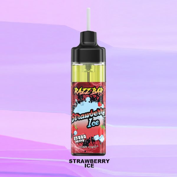 Razz Bar 25000 Puff 25K Vape - 25000 Puffs, Rechargeable, 16 Flavors - Image 3