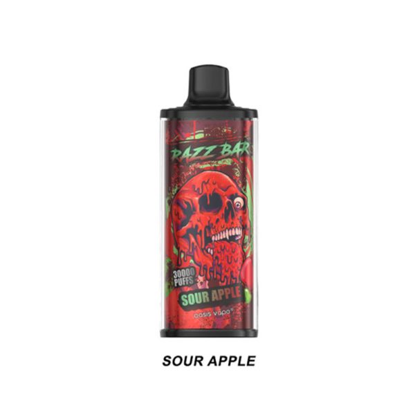 Razz Bar 30000 Puff Vape - 16 Flavors, 650mAh Rechargeable, Mesh Coil, Type-C - Image 3