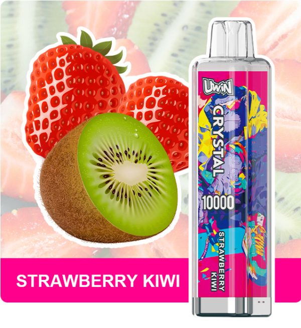 Uwin Crystal 10000 Puffs Disposable Vape - 30 Flavours, 0%/2%/3%/5% Nicotine, 18ml, Rechargeable - Image 2