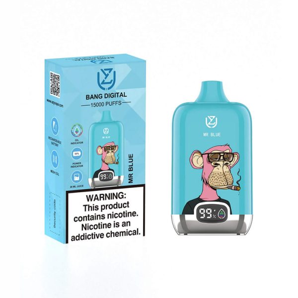 Uzy Bang Digital 15000 Puffs Vape - High Performance Vaping Device with 20ml E-Liquid Capacity and 850mAh Battery - Image 5