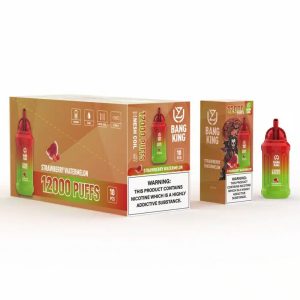UZY Bang King 12000 Puffs Disposable Vape with 23ml Pre-filled E-juice and Rechargeable 650mAh Battery