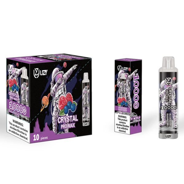Uzy Crystal Pro Max 10000 Puffs Vape - Advanced Vaping Experience with 650mAh Battery and 16ml E-Liquid Capacity - Image 6