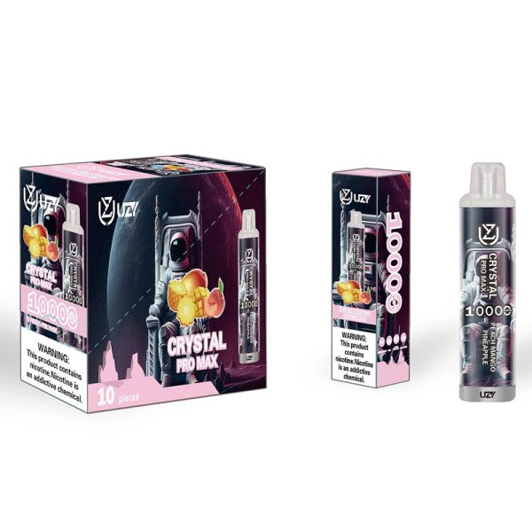 Uzy Crystal Pro Max 10000 Puffs Vape - Advanced Vaping Experience with 650mAh Battery and 16ml E-Liquid Capacity - Image 2