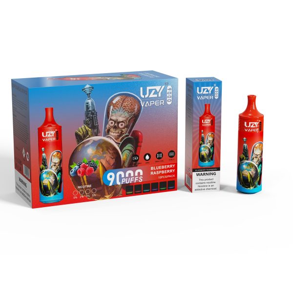 Uzy Vaper 9000 - High Value Vaping with Enhanced Design | 18ml Liquid Capacity | 850mAh Battery | 9000 Puffs - Image 5